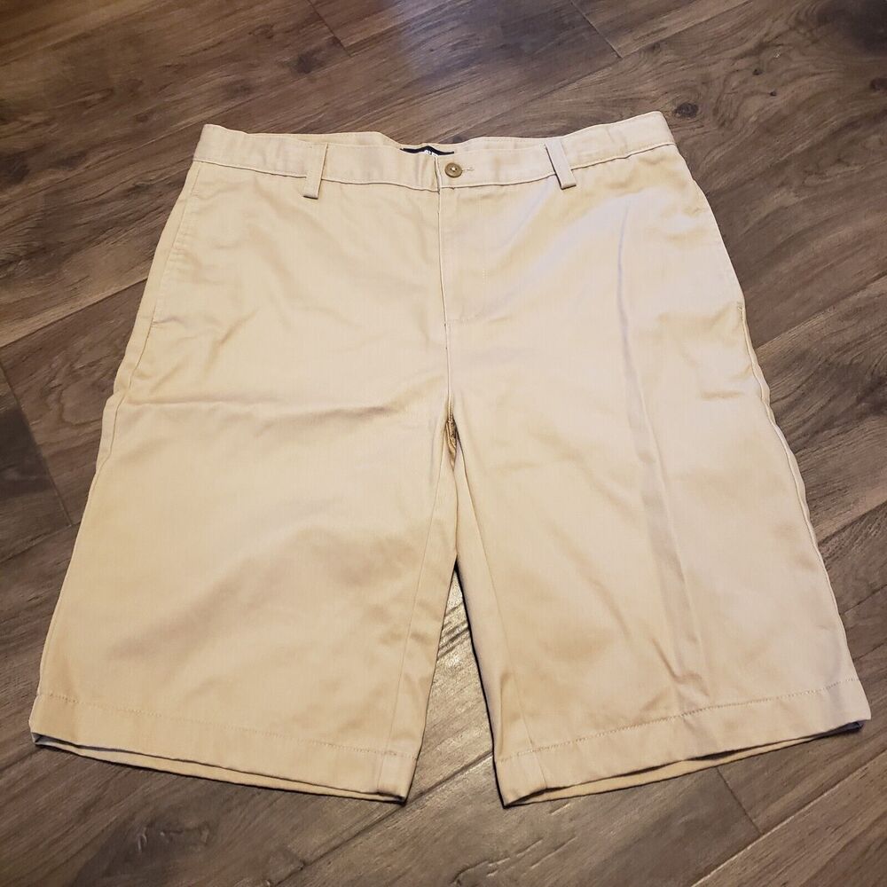 Lands End Khaki Shorts Sz 18H ( 14-15 Yrs )  Boys